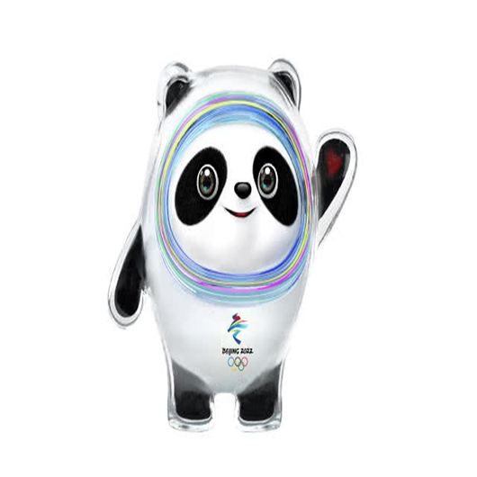 mascota de los juegos olímpicos de invierno de beijing
